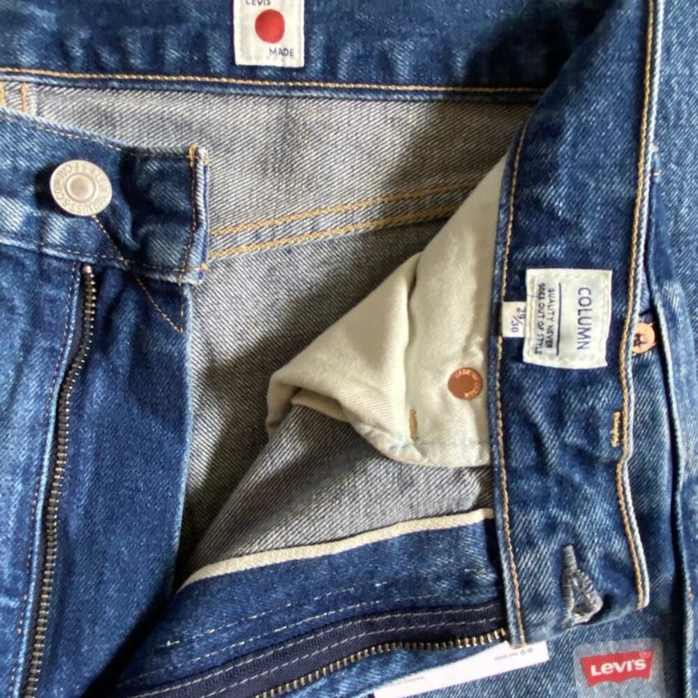 LEVI'S: Column Jeans Made in Japan (Size: 29/30) *NWT* - Picture 9 of 15